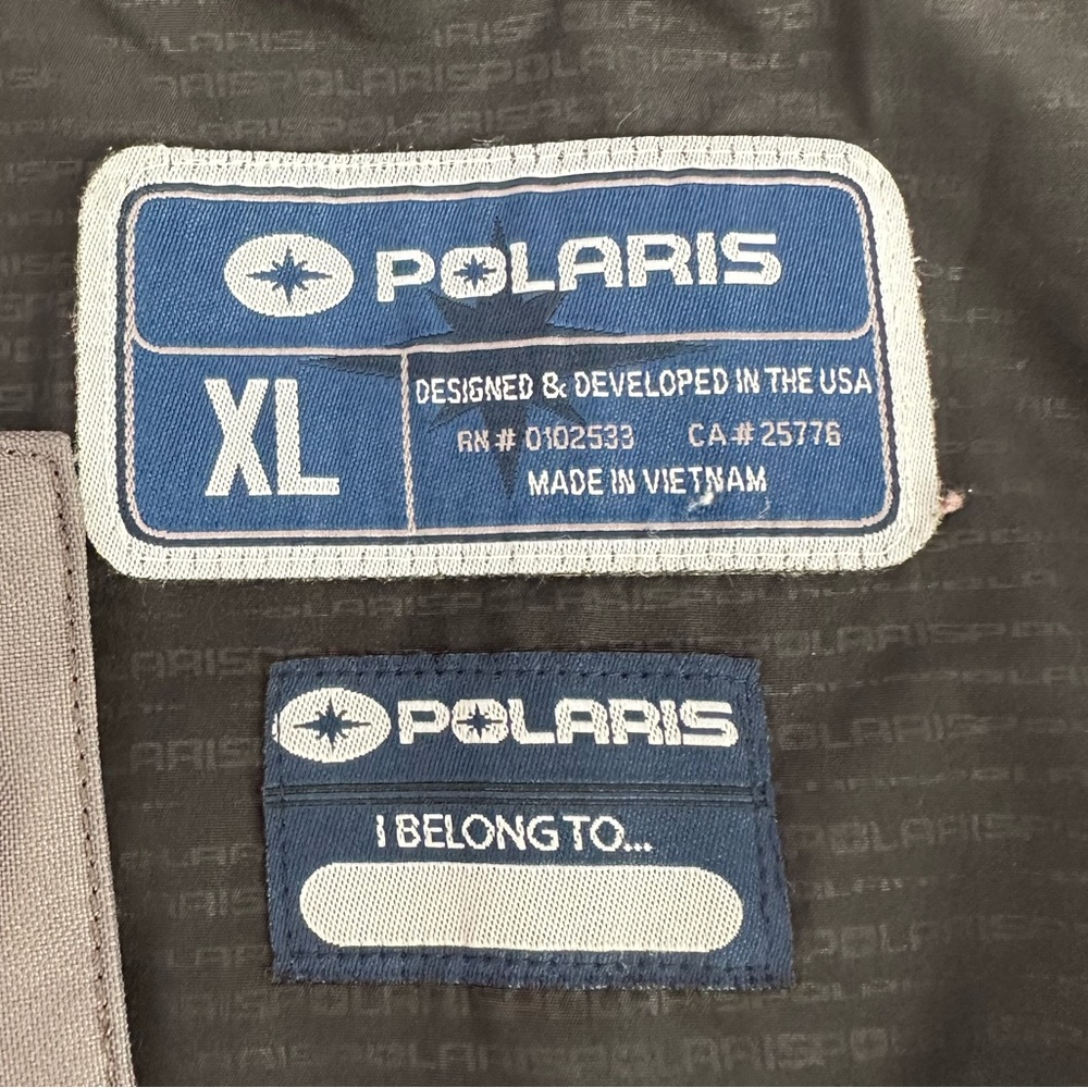 Boys XLG  Polaris snow bibs. Great condition